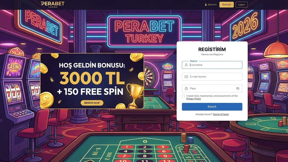 Bonusla kayıt ol